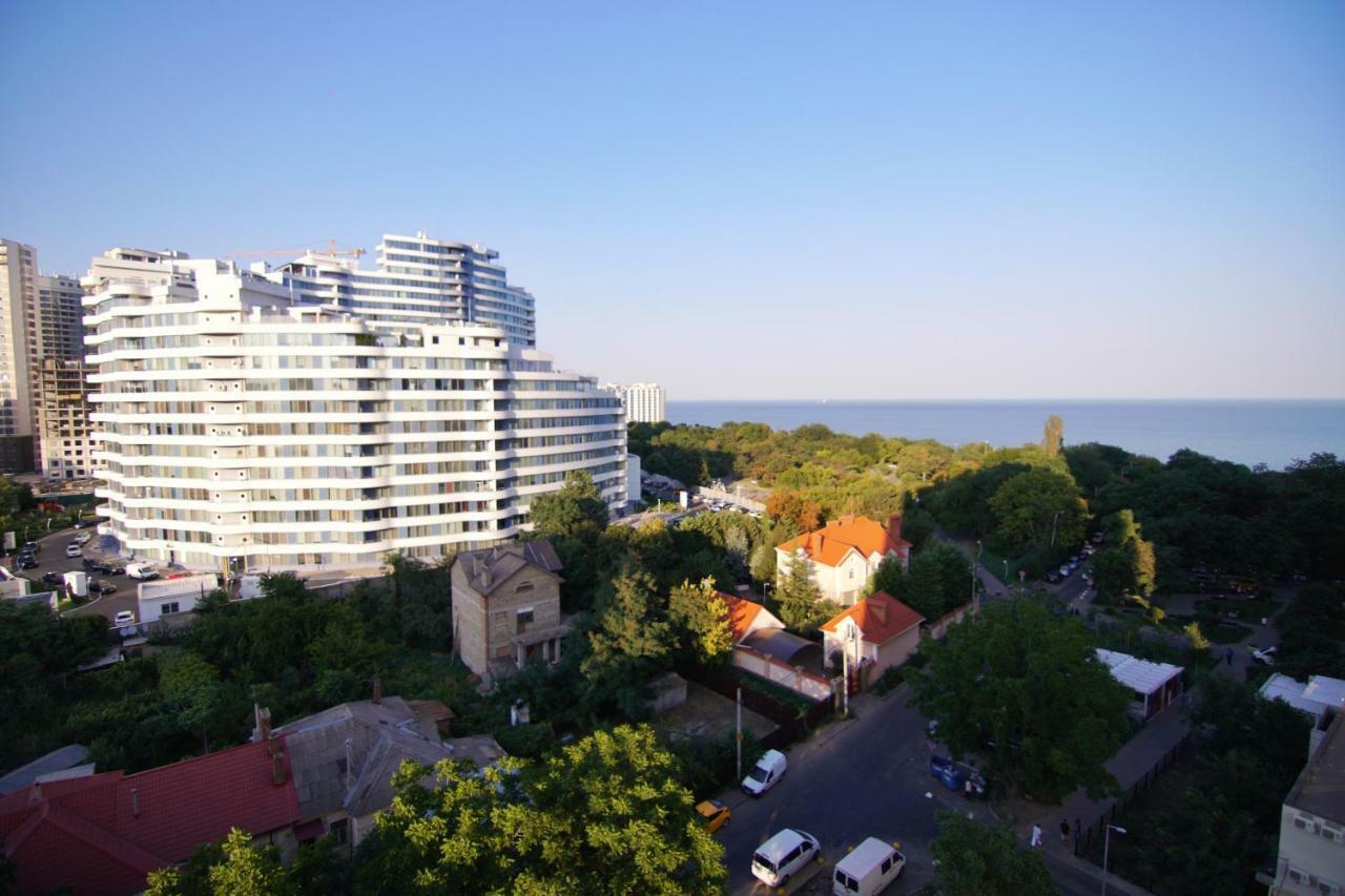 Литературная Улица Апартаменты Odessa Esterno foto